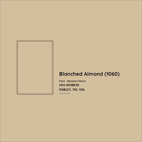 Benjamin Moore Blanched Almond Paint Color Code - Infoupdate.org