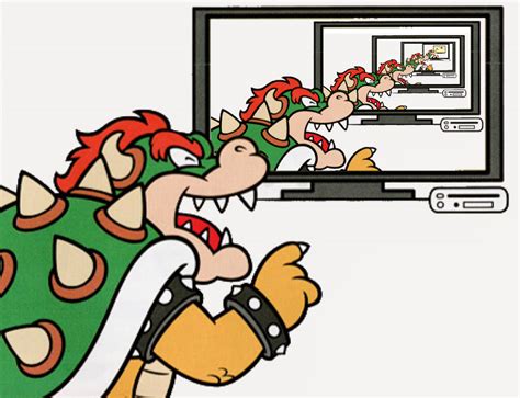 Bowser laughing at his recurssion : r/Recursion