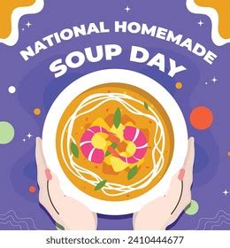 National Soup Day Images Stock Photos And Vectors Shutterstock