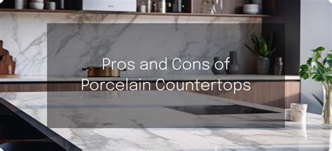 Pros and Cons of Porcelain Countertops | Onyxa Canada Inc