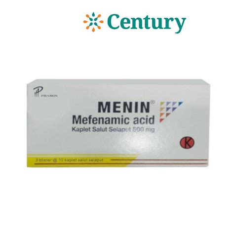 Jual Menin Mg Strip Tablet Asam Mefenamat Mefenamic Acid