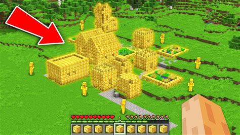 How I Found This LUCKY BLOCK VILLAGE In My Minecraft World Secret