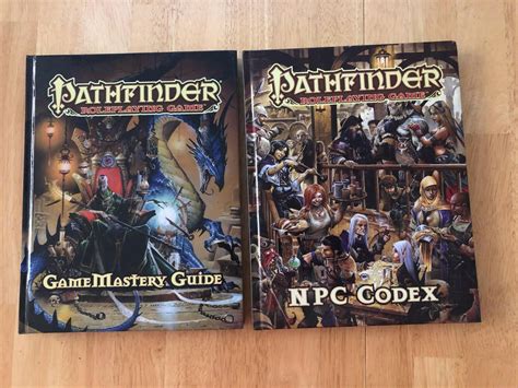 Pathfinder Gamemastery Guide Npc Codex Rpg Hard Cover