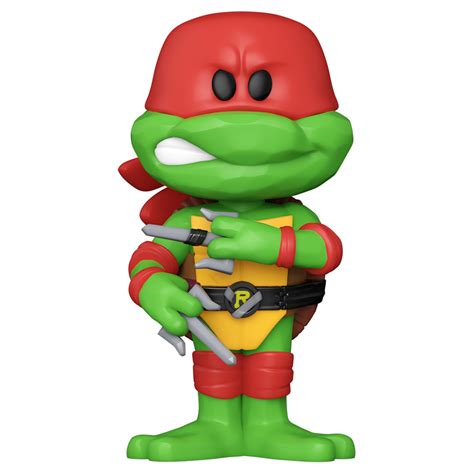 Teenage Mutant Ninja Turtles Mutant Mayhem Raphael Vinyl Soda Figure Toys And Gadgets Zing