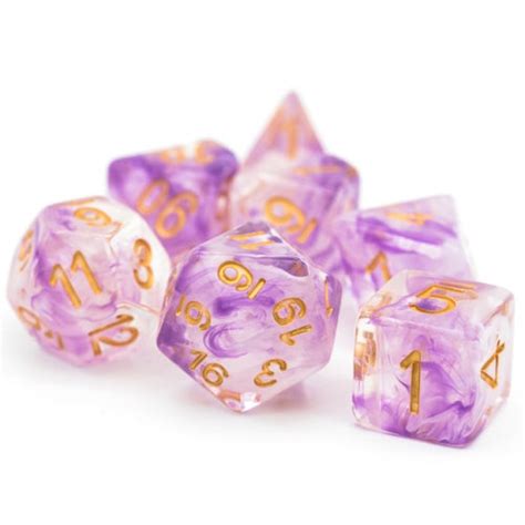 Storm Seer Dicebomb™ Dice Set Inside Bells Baths Rhubarb And Cus