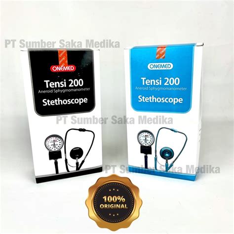 Jual Paket Aneroid Tensimeter Stetoskop ONEMED Tensimeter Aneroid