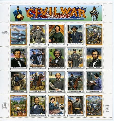 Civil War Stamps