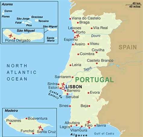 Portugal Map