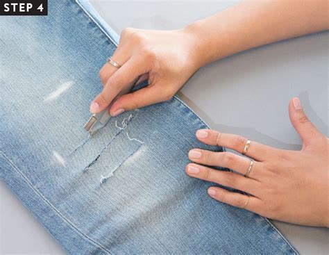 How To Distress Your Jeans In Easy Steps