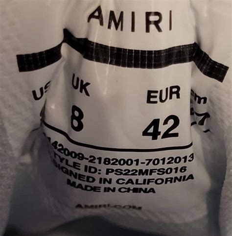 Where Is Amiri Made? Is It In The US? - The Men Hero