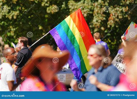 Desfile De Orgullo Gay Foto De Archivo Editorial Imagen De Lesbiana