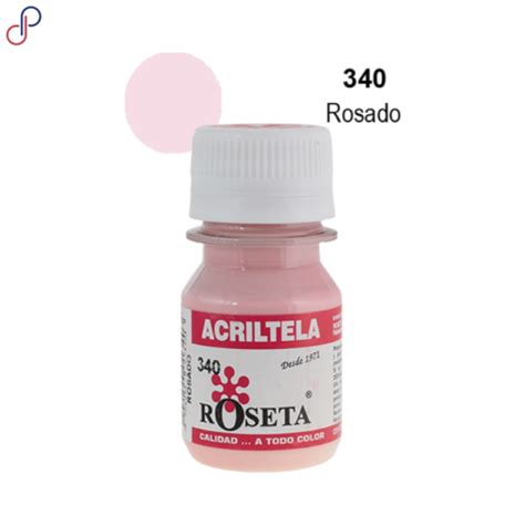 Acriltela Roseta Rosado