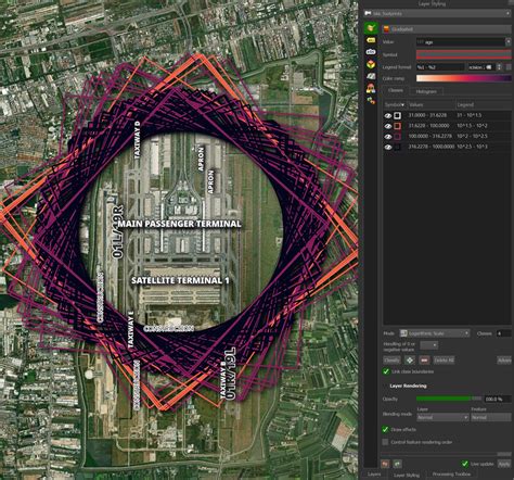 Satellites Spotting Aircraft