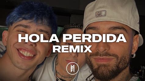 Luck Ra Maluma Khea Hola Perdida Remix Letra Youtube