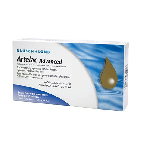 Buy Artelac Advanced Eye Drops 30s Online At Best Price In The Uae