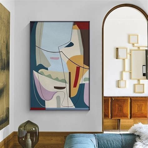 Picasso Famous Abstract Line Art Canvas for Living Room Nordic Home ...