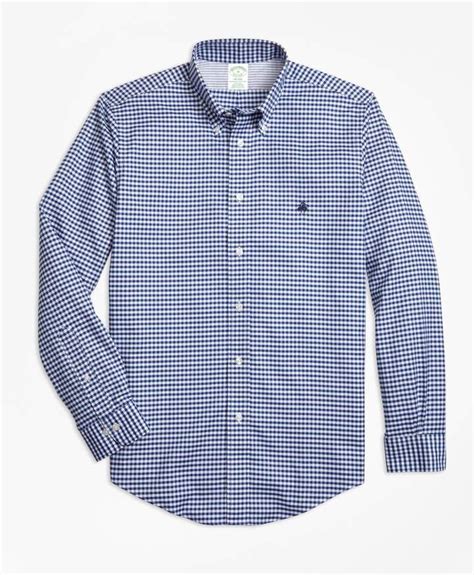 Brooks Brothers Non Iron Milano Fit Gingham Sport Shirt Sports Shirts