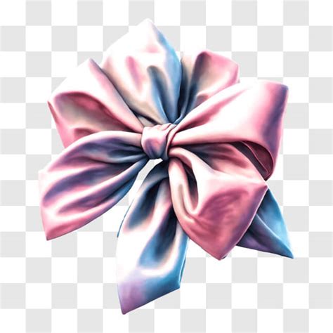 Download Stylish Pink And Blue Bow Arrow For T Decor Png Online