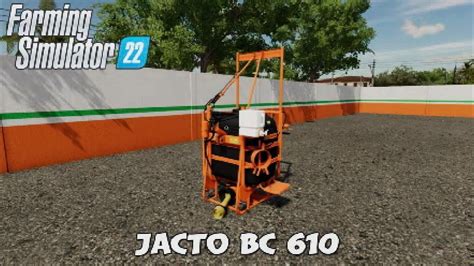 FS22 New Mod Console Jacto BC 610 Mods In The Spots 191 YouTube