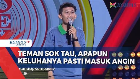 Pecah Stand Up Indra Jegel Kakek Terapi Injak Batu Mukanya Nyengir Kesakitan Youtube