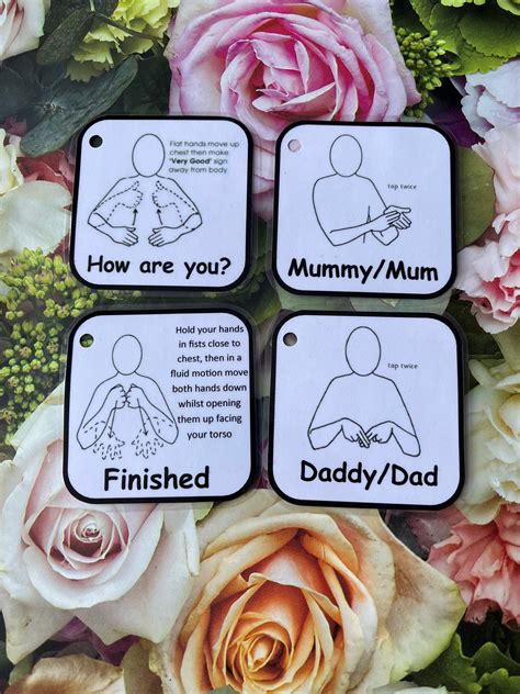 24pack Easy Learning Makaton Pec Cards Etsy Uk