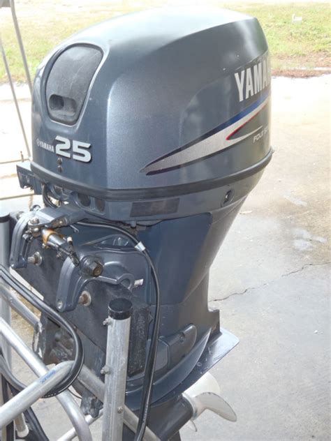 25hp Yamaha Outboard Long Shaft Remote For Sale