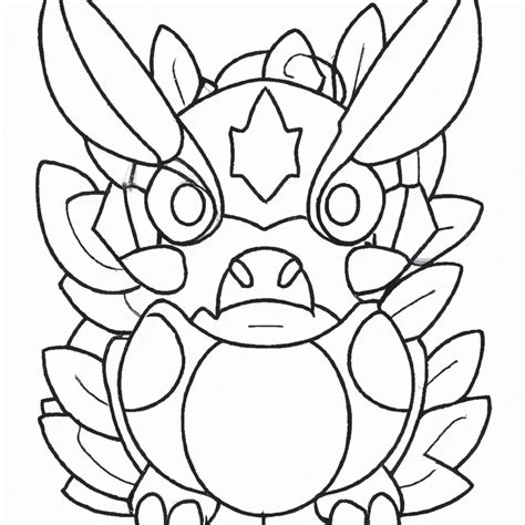 Desenhos de Pokémon Yamask para Imprimir e Colorir