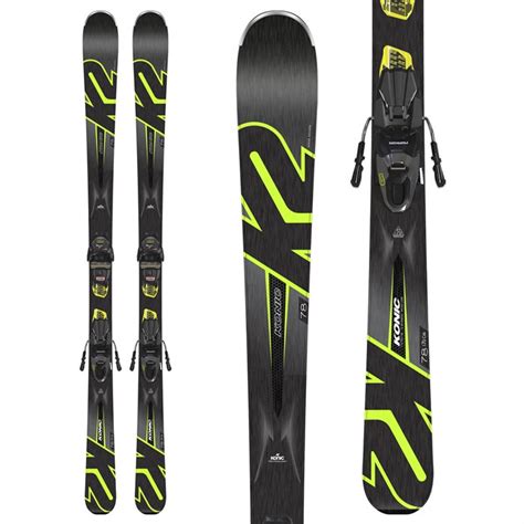 K2 Konic 78 Skis M3 10 Compact Bindings 2019 Evo