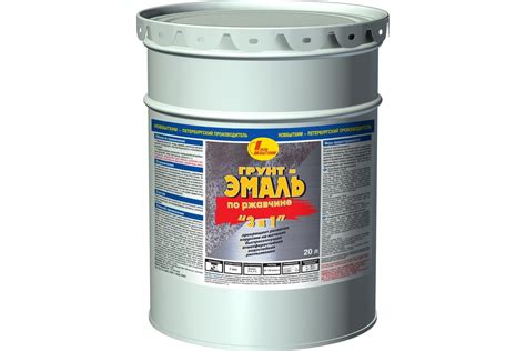 Грунт-эмаль по ржавчине 3 в 1 Новбытхим темно-зеленая RAL 6005 ...