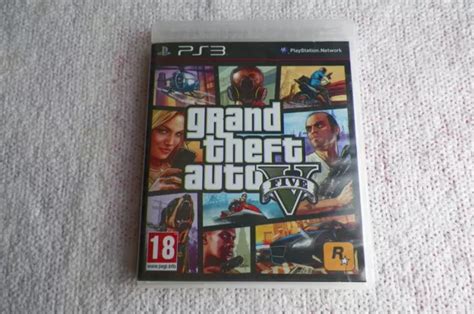 GRAND THEFT AUTO V GTA 5 PS3 Pal Version Fr En Tbe EUR 7 00