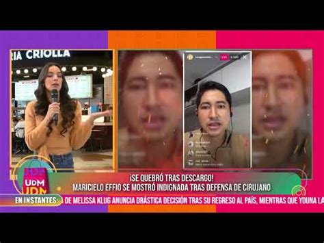 Un D A En El Mall Jun Maricielo Effio Indignada Tras Escuchar