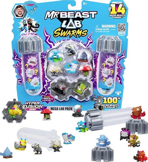 amazoncom mrbeast lab swarms series  hyper fusion series  pack