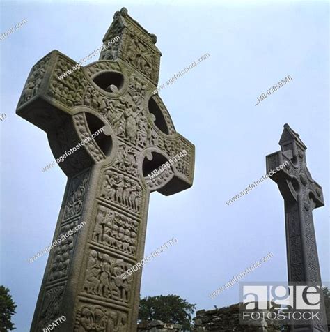 Ireland Monasterboice Muiredach Cross Celtic Stone Crosses Crosses