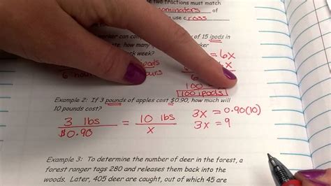 Extended Proportion Word Problems Youtube