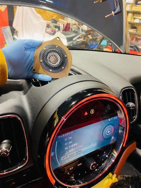 BMWミニ センタースピーカー交換による音質向上の方法のご紹介 HOT WIRED ホットワイヤード オフィシャルブログ NAGOYA MOTORING