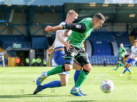 Debutant Lee Novak Action Scunthorpe Bury Editorial Stock Photo Stock