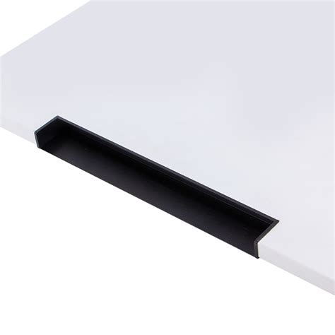 Ручка меблева Cosma M 711 L=3400mm браш чорний, 18 мм (м.п.) за ...