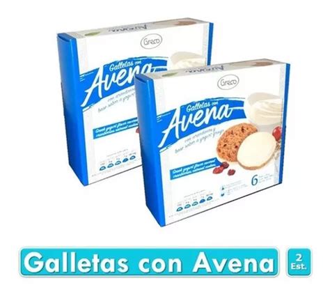 Galletas Integrales Avena Con Yogurt Y Arándanos Estuche X12 MercadoLibre