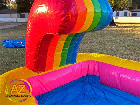 Llama Water Slide Bounce House Combo Az Inflatable Events