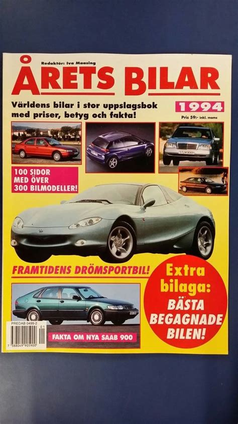 Se produkter som liknar Årets bilar 1994 katalog ty på Tradera