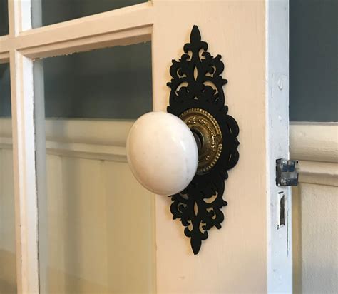 Decorative Door Knob Plates Etsy Australia