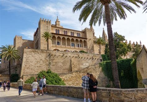 Royal Palace Of La Almudaina Palma Spain Editorial Stock Image