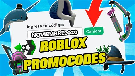 Todos Los Promocodes De Roblox Noviembre 2020 Funcionando Youtube