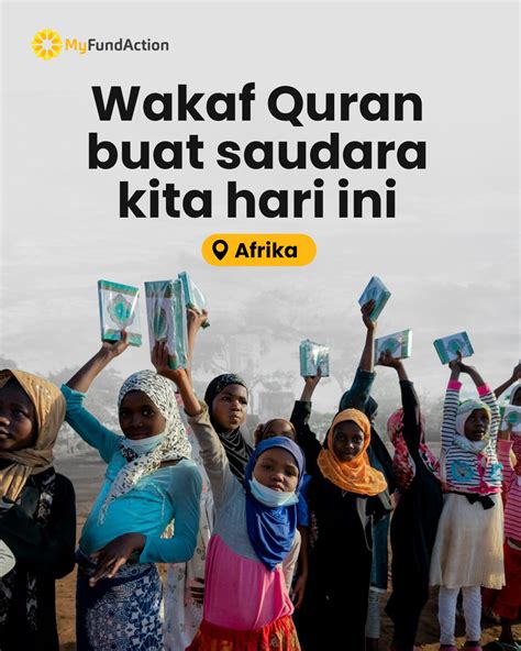 Wakaf Quran Afrika 2023 MyFundAction