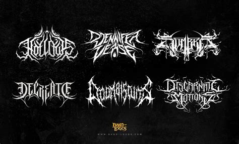 Metal Band Logos Band Logos We Design Killer Band Logos