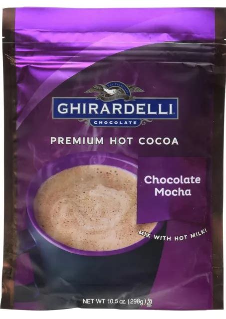 GHIRARDELLI HOT COCOA Premium Chocolate Mocha 10 5 Oz Case Of 6 30 09 PicClick UK
