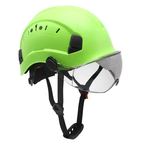 Ce En 397 Ansi Certified Abs Construction Protective Hard Hat Climbing