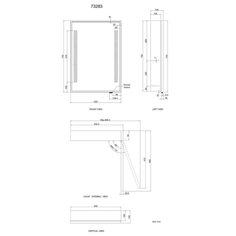 Mia Battery Operated Matt Brass Illuminated Led Mirror Cabinet X Mm