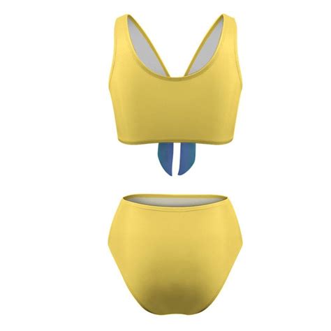 SANDBAR Sasha Bikini LISBON LEMON Swimsuit S XL Knotted Top High Top Brief Tummy Control Mix