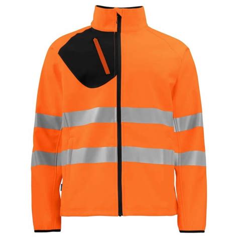 Veste softshell haute visibilité 6432 Projob orange fluo